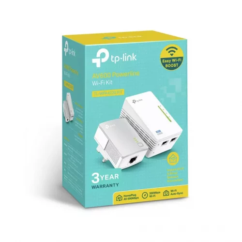 TP-Link TL-WPA4220 KIT AV600 Powerline Adapter Wi-Fi Booster558/5575