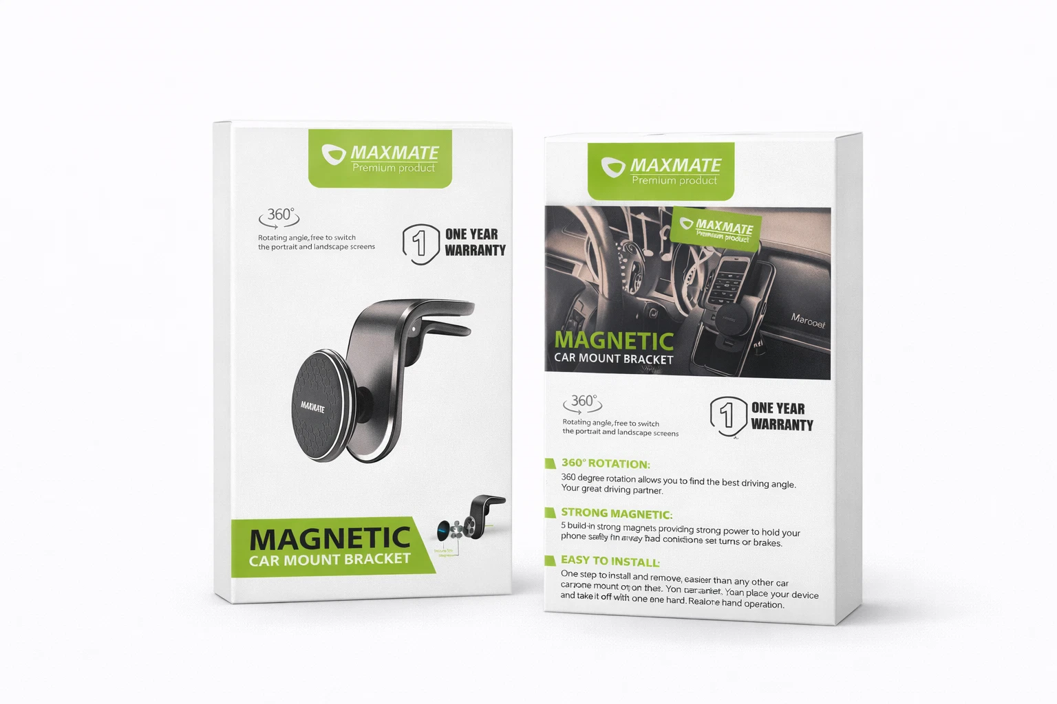 MCH16 Magnetic Car Phone Mount Bracket - Image 4