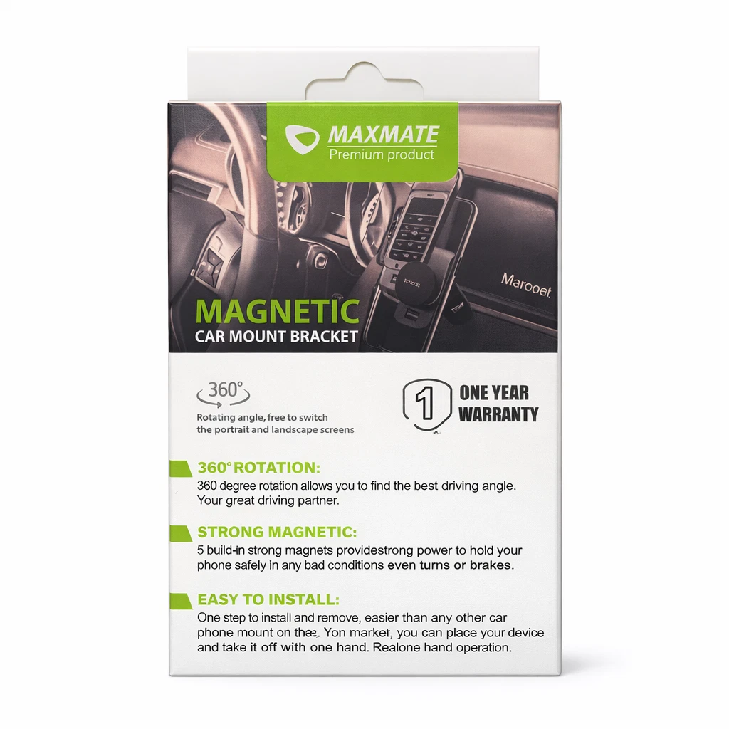 MCH16 Magnetic Car Phone Mount Bracket - Image 5
