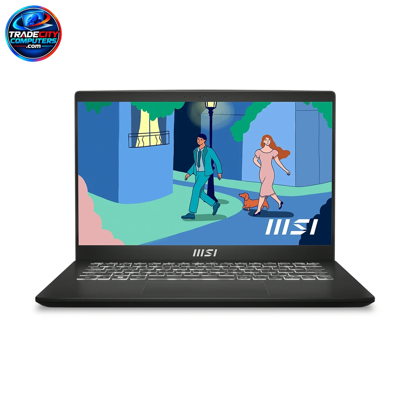 MSI Modern 14", AMD Ryzen 5, 8GB RAM, 512GB SSD, C7M-074UK - Image 3