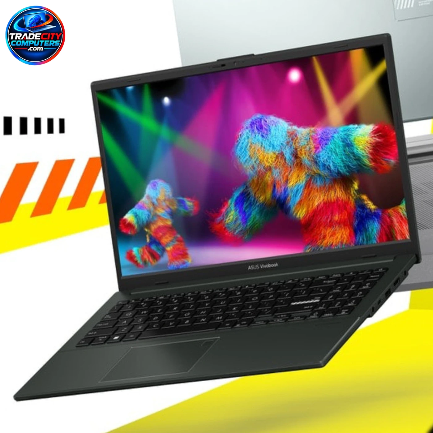 ASUS Vivobook Go 15.6" Laptop - AMD Ryzen 3, 4GB DDR5 / 128GB - Black - Image 4