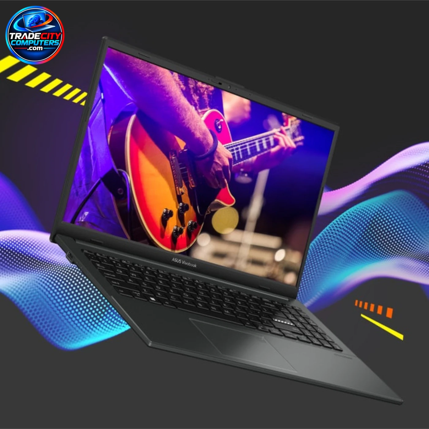 ASUS Vivobook Go 15.6" Laptop - AMD Ryzen 3, 4GB DDR5 / 128GB - Black - Image 5