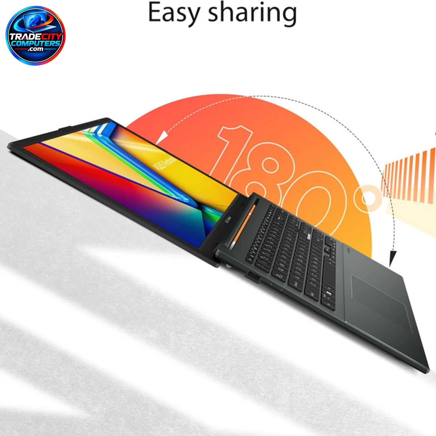 ASUS Vivobook Go 15.6" Laptop - AMD Ryzen 3, 4GB DDR5 / 128GB - Black - Image 6